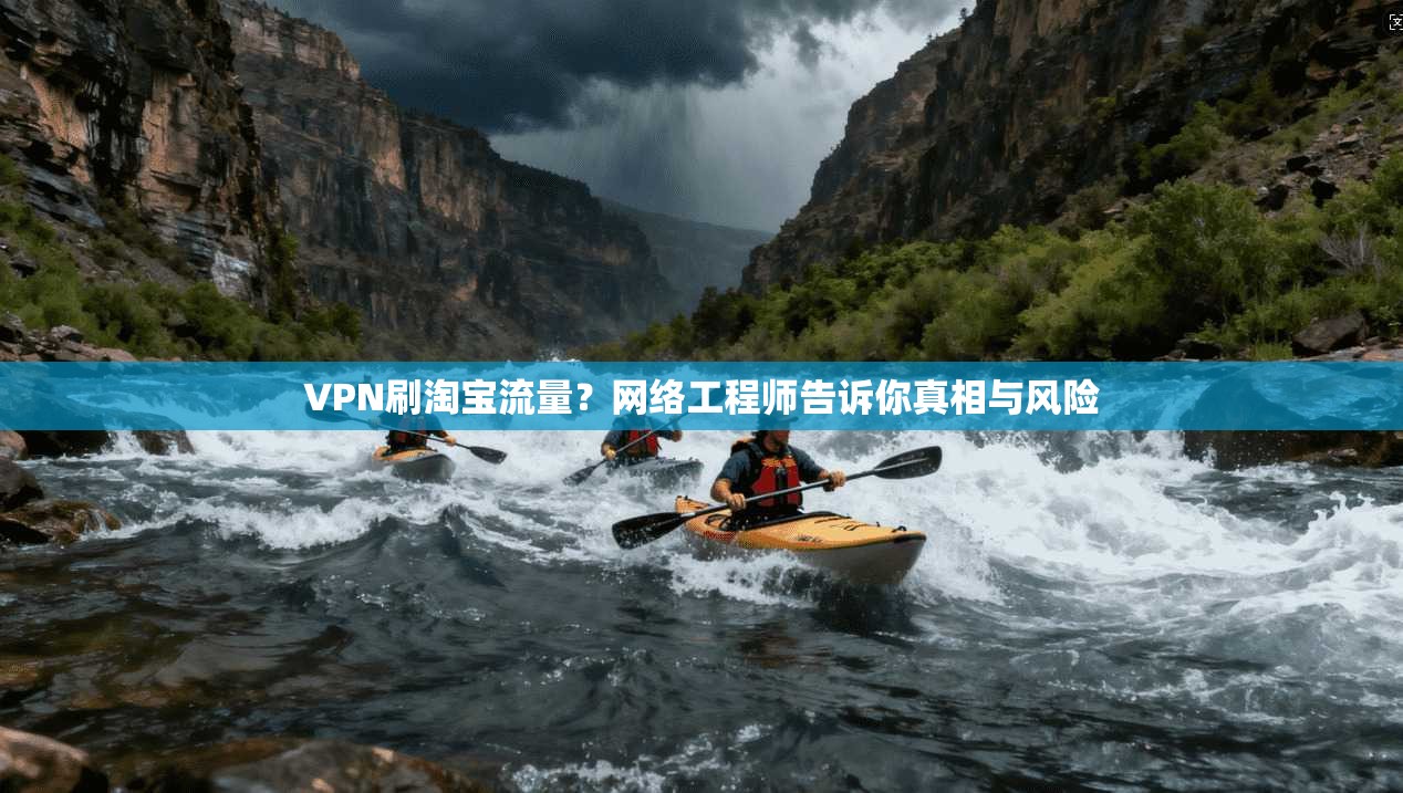 VPN刷淘宝流量？网络工程师告诉你真相与风险