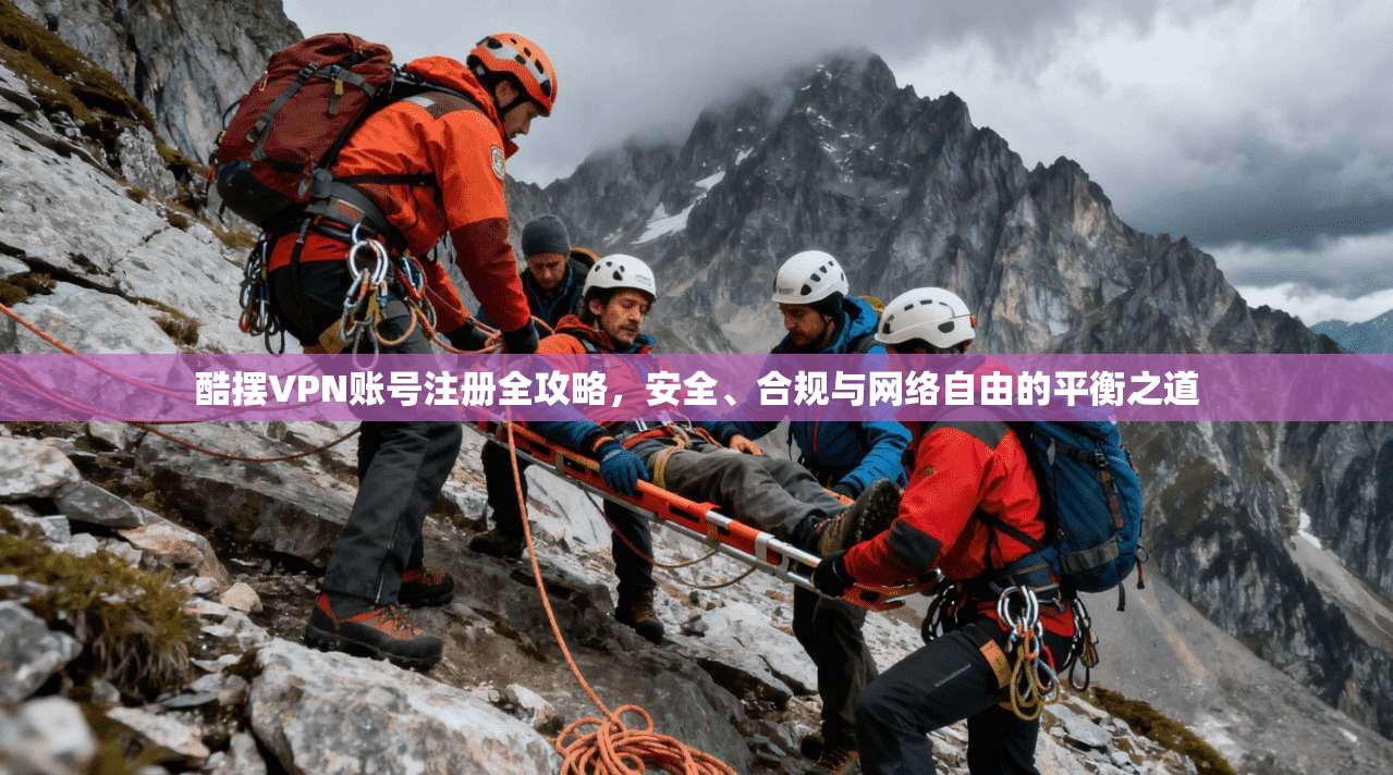 酷摆VPN账号注册全攻略，安全、合规与网络自由的平衡之道