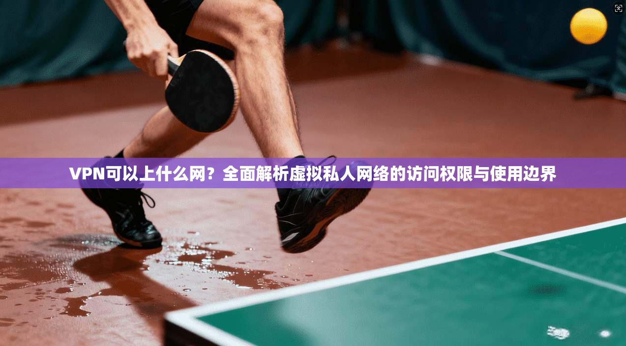 VPN可以上什么网？全面解析虚拟私人网络的访问权限与使用边界
