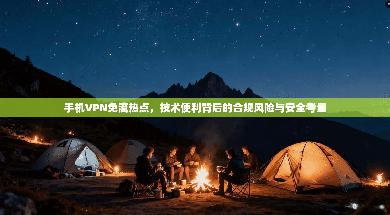手机VPN免流热点，技术便利背后的合规风险与安全考量
