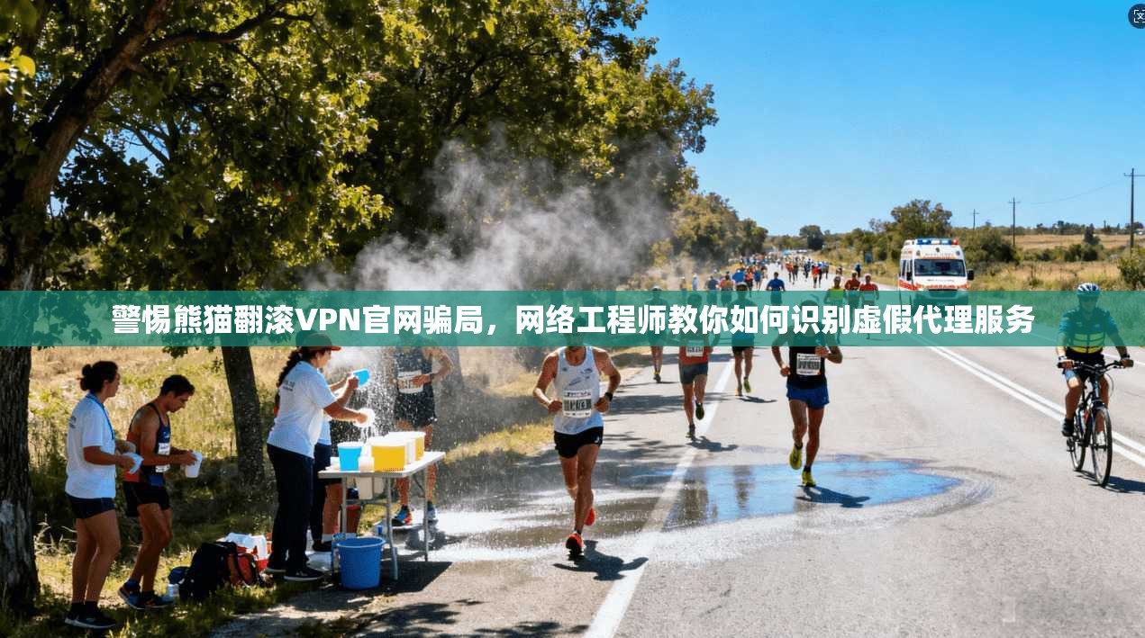 警惕熊猫翻滚VPN官网骗局，网络工程师教你如何识别虚假代理服务