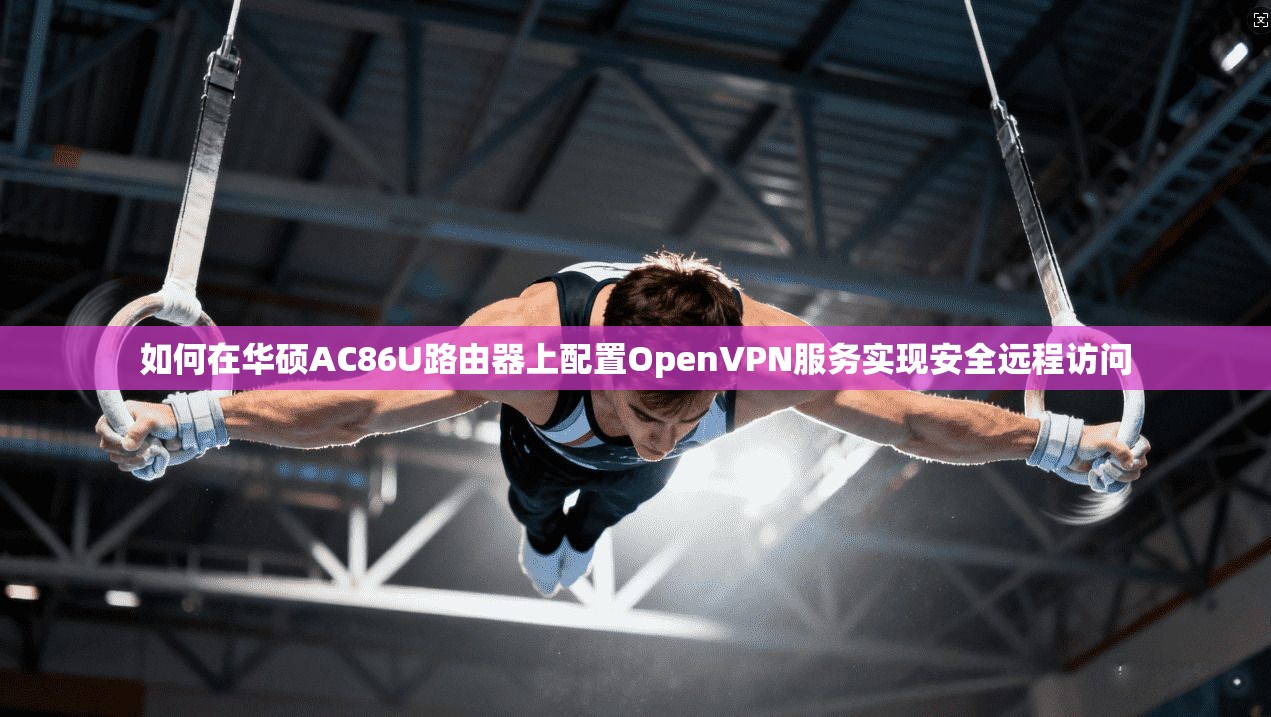 如何在华硕AC86U路由器上配置OpenVPN服务实现安全远程访问