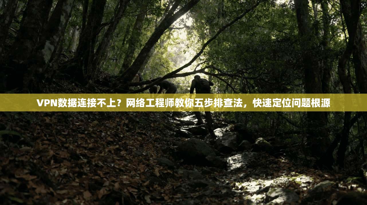VPN数据连接不上？网络工程师教你五步排查法，快速定位问题根源
