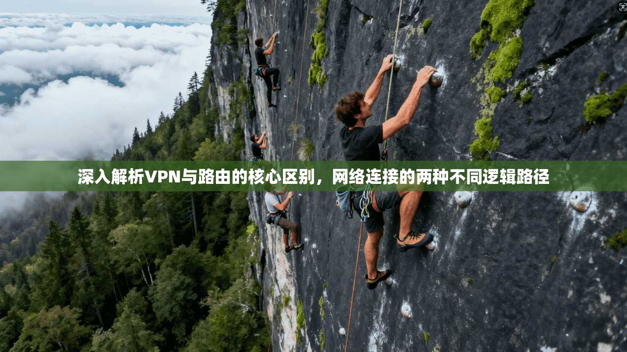 深入解析VPN与路由的核心区别，网络连接的两种不同逻辑路径