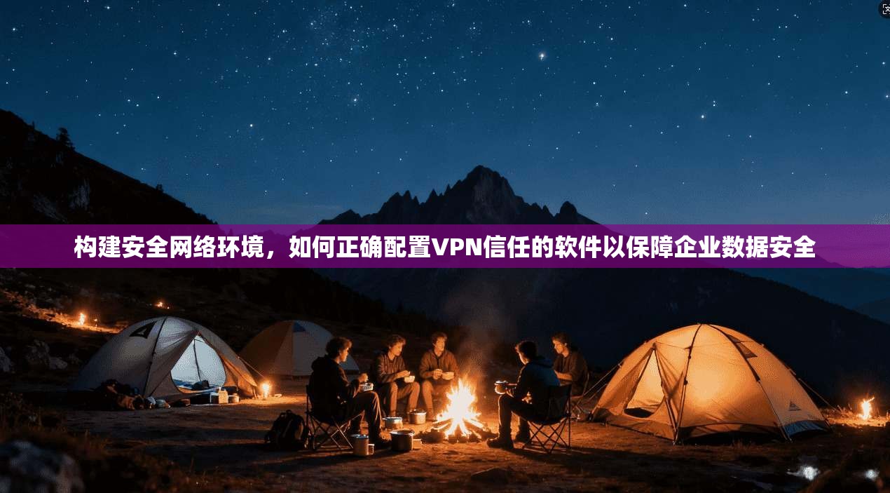 构建安全网络环境，如何正确配置VPN信任的软件以保障企业数据安全