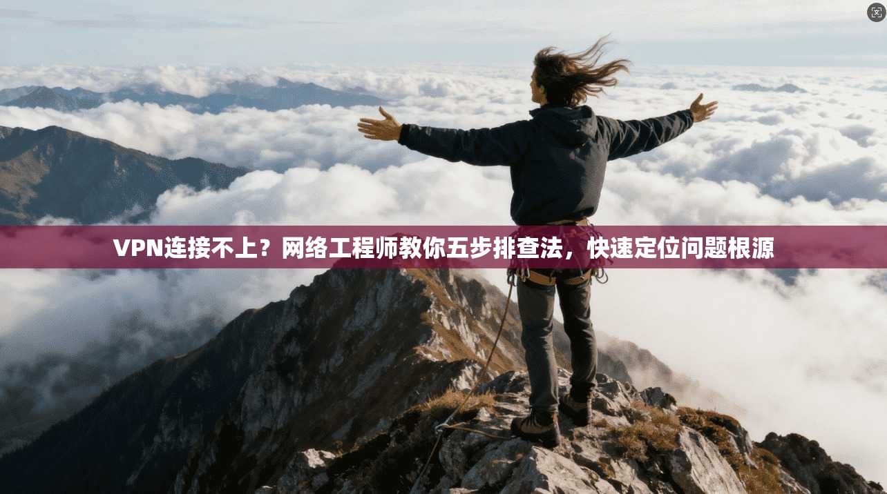 VPN连接不上？网络工程师教你五步排查法，快速定位问题根源