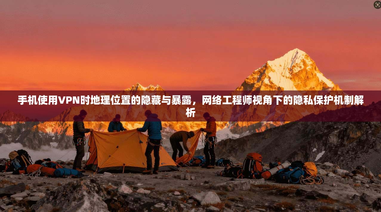 手机使用VPN时地理位置的隐藏与暴露，网络工程师视角下的隐私保护机制解析