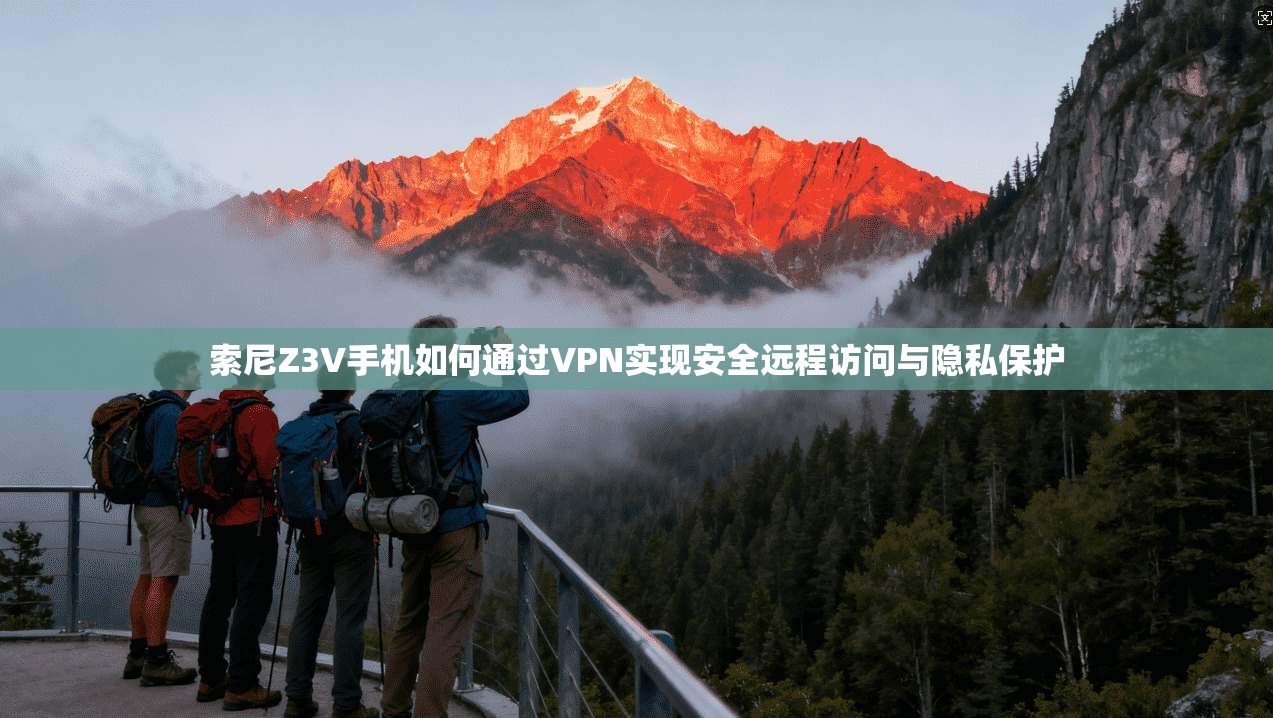 索尼Z3V手机如何通过VPN实现安全远程访问与隐私保护