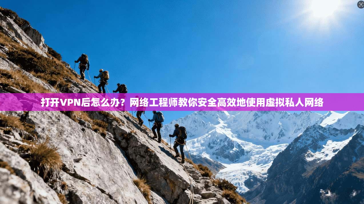 打开VPN后怎么办？网络工程师教你安全高效地使用虚拟私人网络