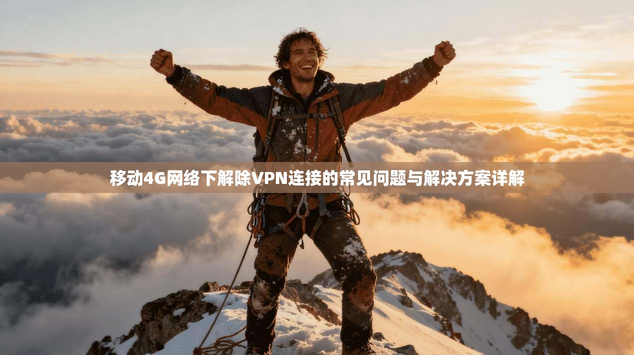 移动4G网络下解除VPN连接的常见问题与解决方案详解