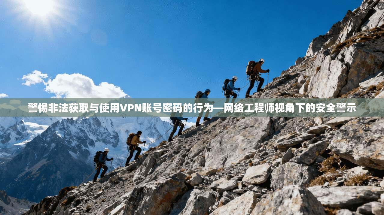 警惕非法获取与使用VPN账号密码的行为—网络工程师视角下的安全警示