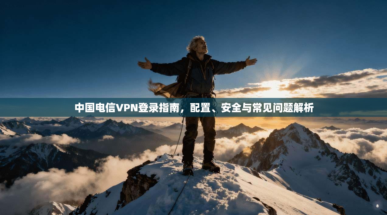 中国电信VPN登录指南，配置、安全与常见问题解析