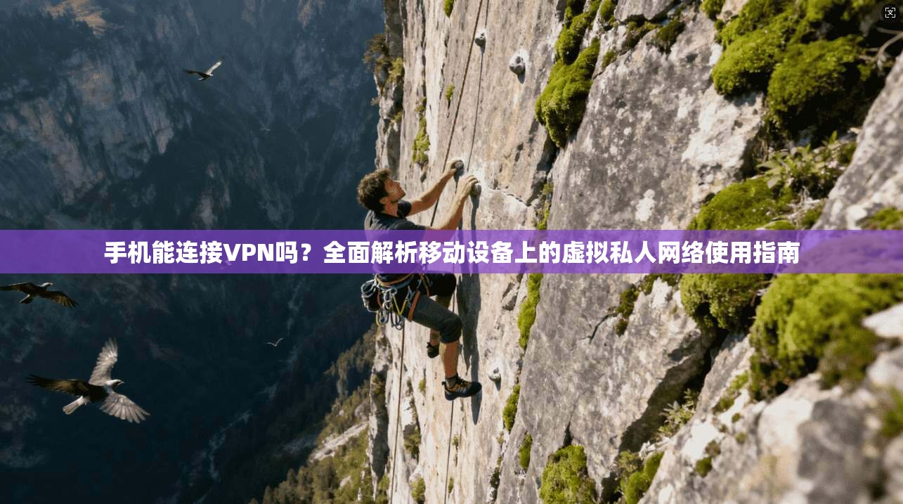 手机能连接VPN吗？全面解析移动设备上的虚拟私人网络使用指南