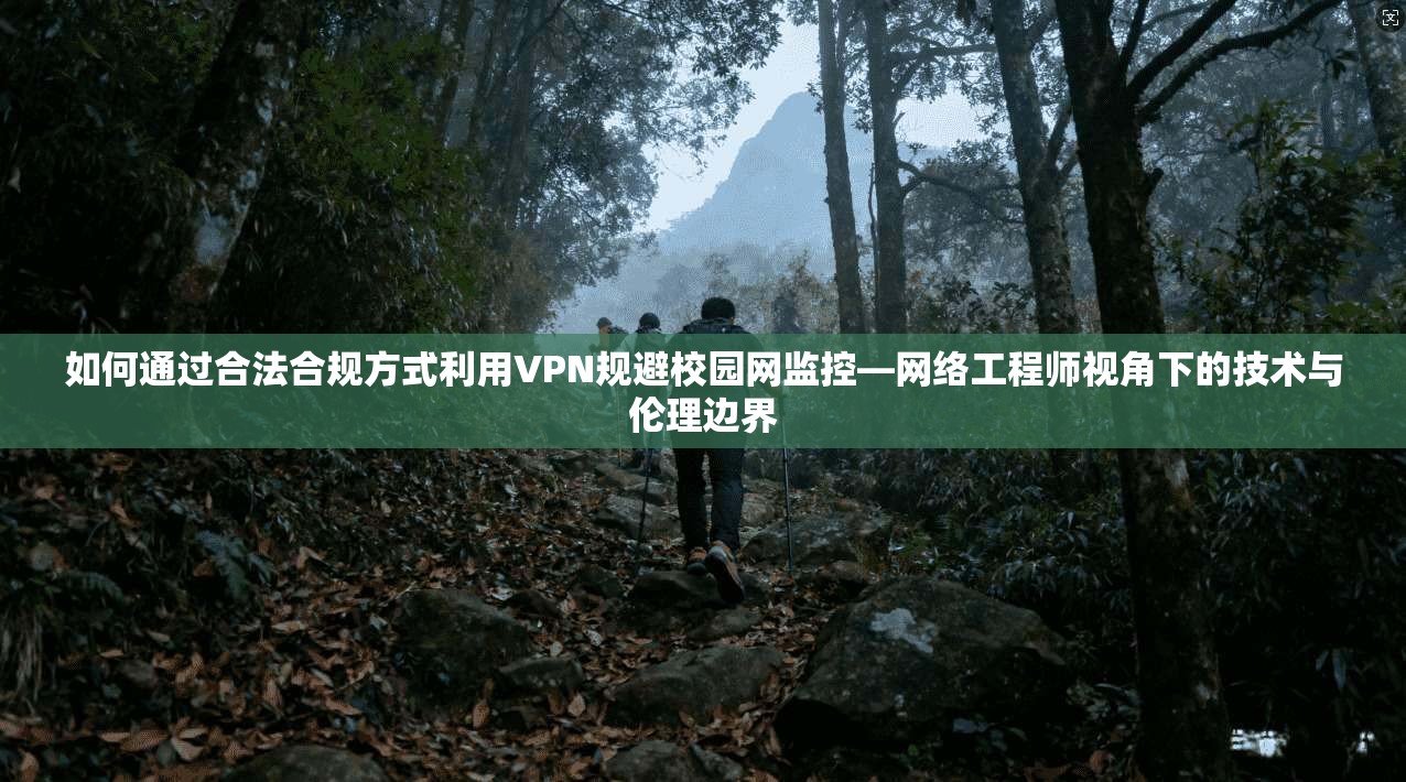 如何通过合法合规方式利用VPN规避校园网监控—网络工程师视角下的技术与伦理边界