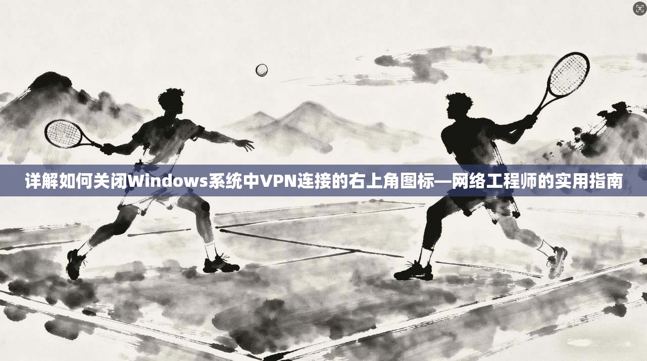 详解如何关闭Windows系统中VPN连接的右上角图标—网络工程师的实用指南