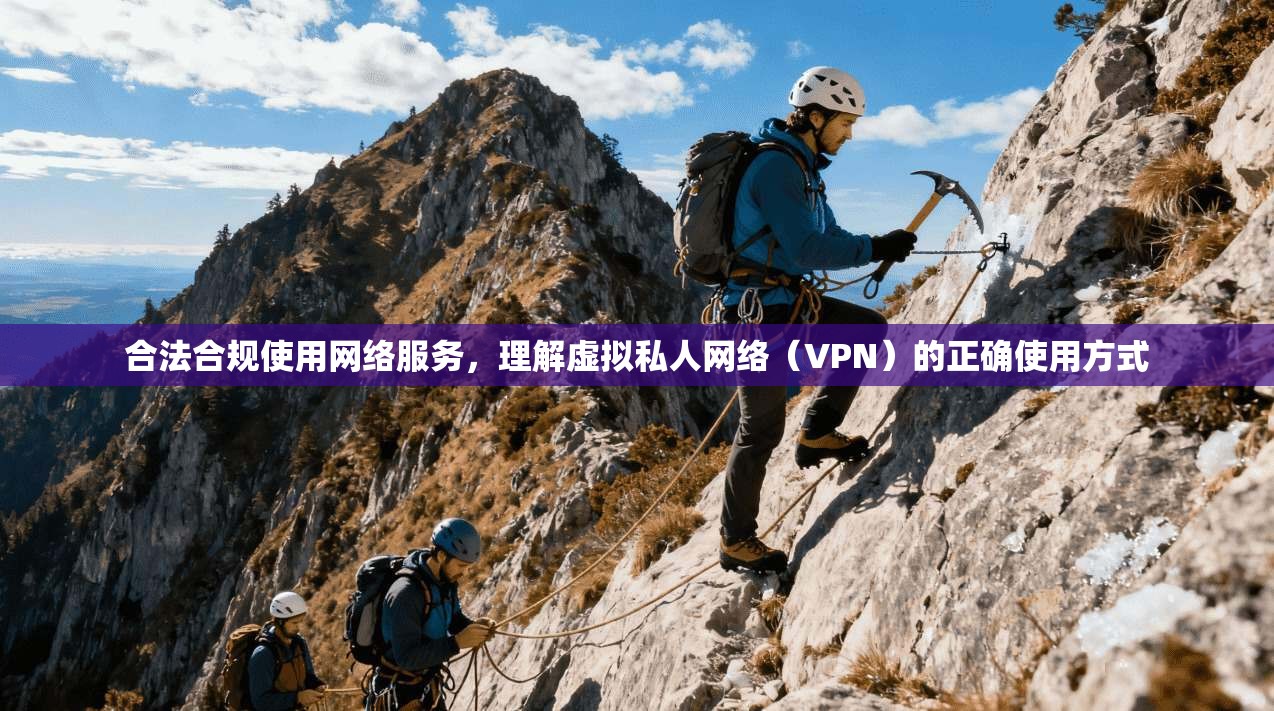 合法合规使用网络服务，理解虚拟私人网络（VPN）的正确使用方式