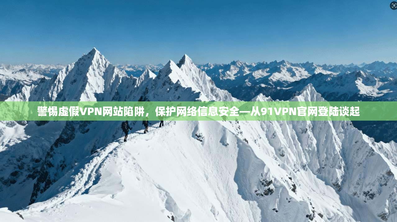 警惕虚假VPN网站陷阱，保护网络信息安全—从91VPN官网登陆谈起