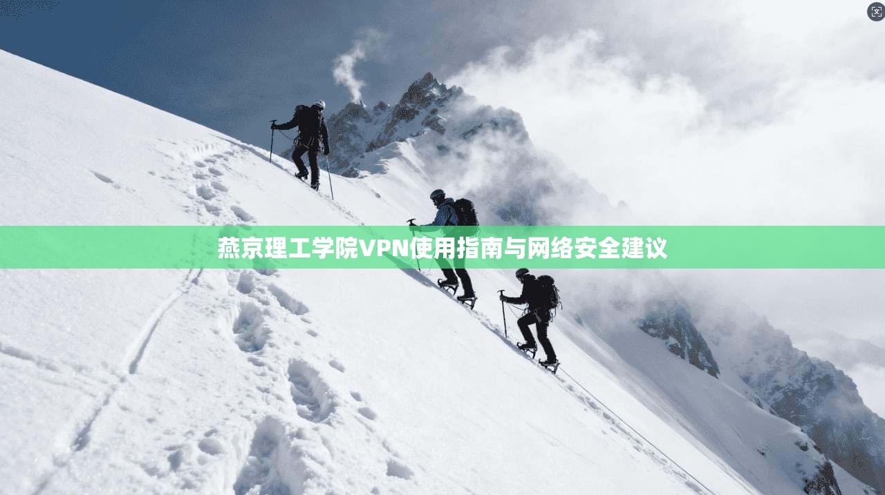 燕京理工学院VPN使用指南与网络安全建议