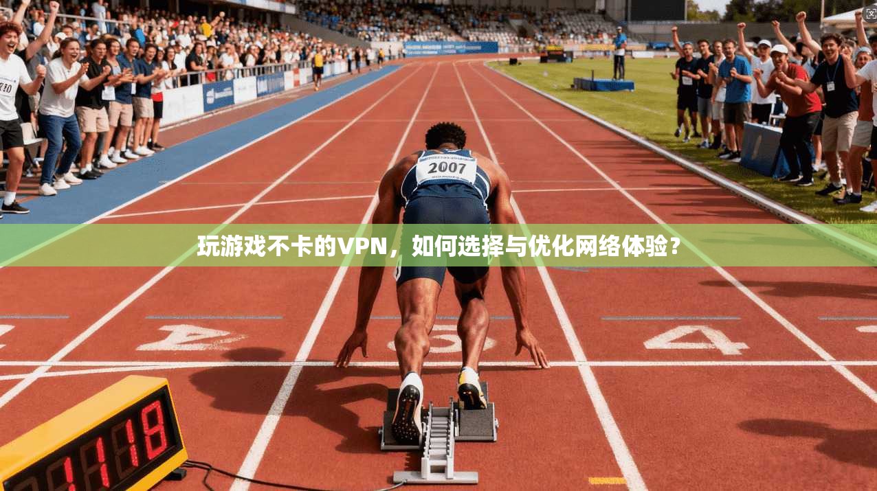 玩游戏不卡的VPN，如何选择与优化网络体验？