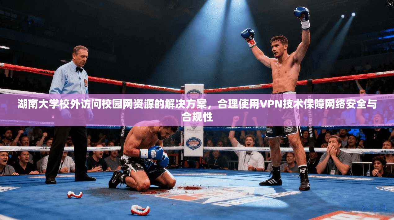 湖南大学校外访问校园网资源的解决方案，合理使用VPN技术保障网络安全与合规性