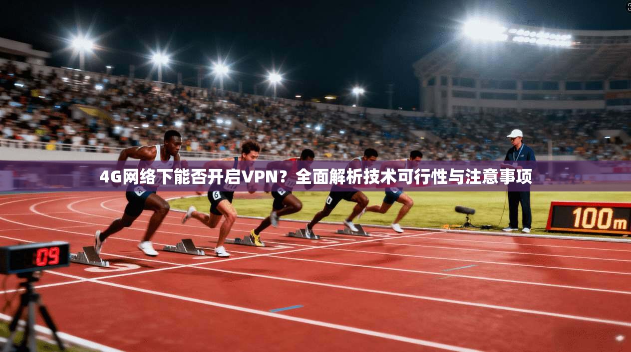 4G网络下能否开启VPN？全面解析技术可行性与注意事项