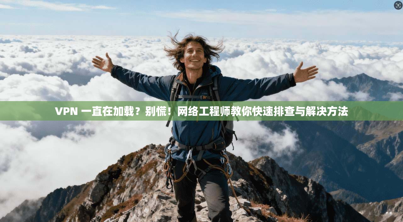 VPN 一直在加载？别慌！网络工程师教你快速排查与解决方法