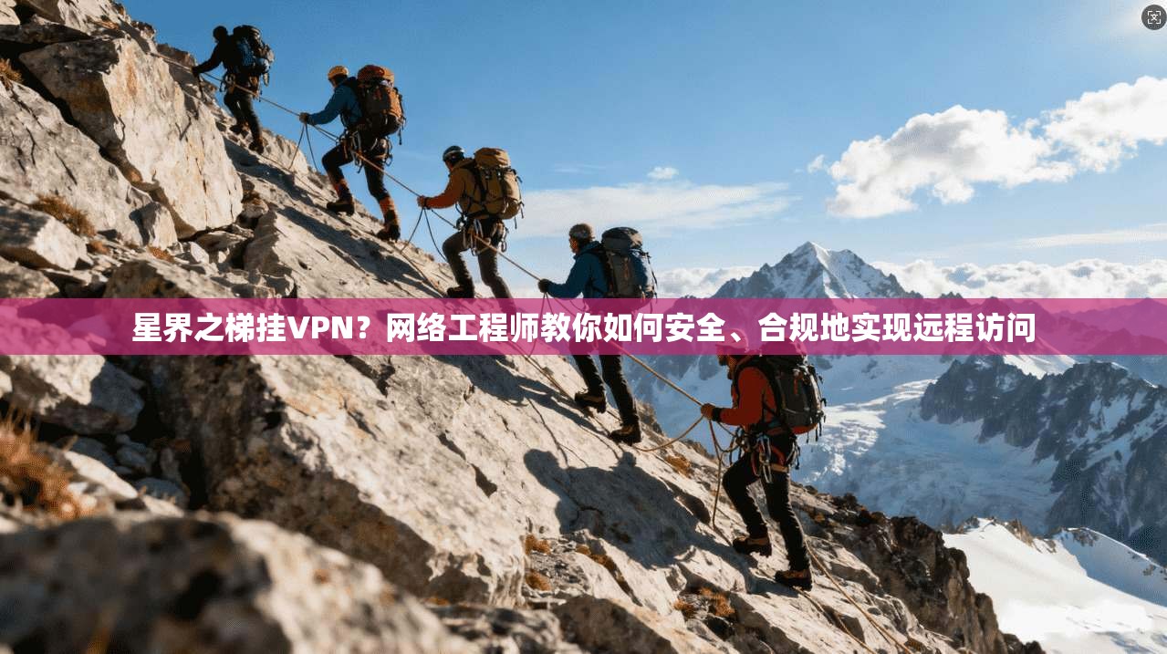 星界之梯挂VPN？网络工程师教你如何安全、合规地实现远程访问