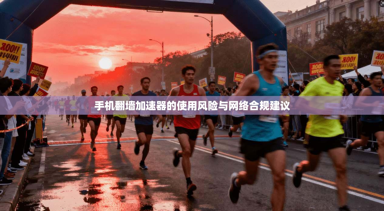 手机翻墙加速器的使用风险与网络合规建议