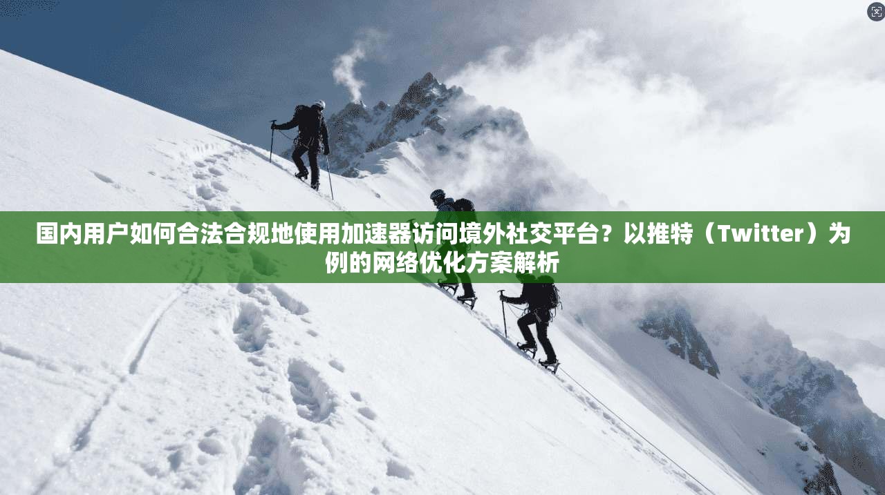 国内用户如何合法合规地使用加速器访问境外社交平台？以推特（Twitter）为例的网络优化方案解析
