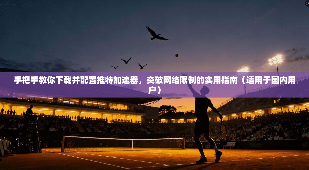 手把手教你下载并配置推特加速器，突破网络限制的实用指南（适用于国内用户）