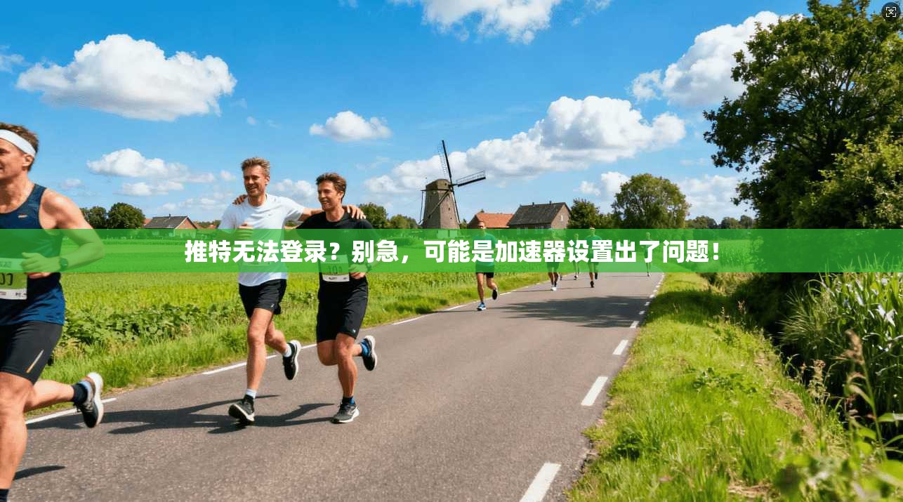 推特无法登录？别急，可能是加速器设置出了问题！