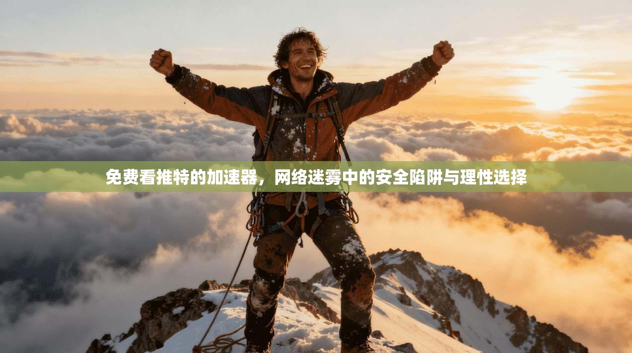 免费看推特的加速器,网络迷雾中的安全陷阱与理性选择