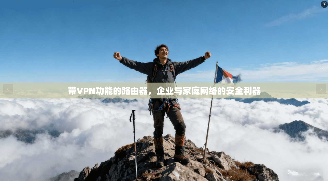 带VPN功能的路由器，企业与家庭网络的安全利器