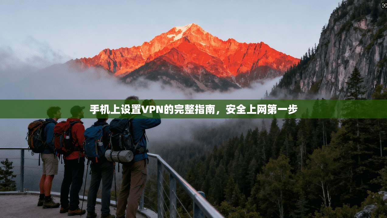 手机上设置VPN的完整指南，安全上网第一步