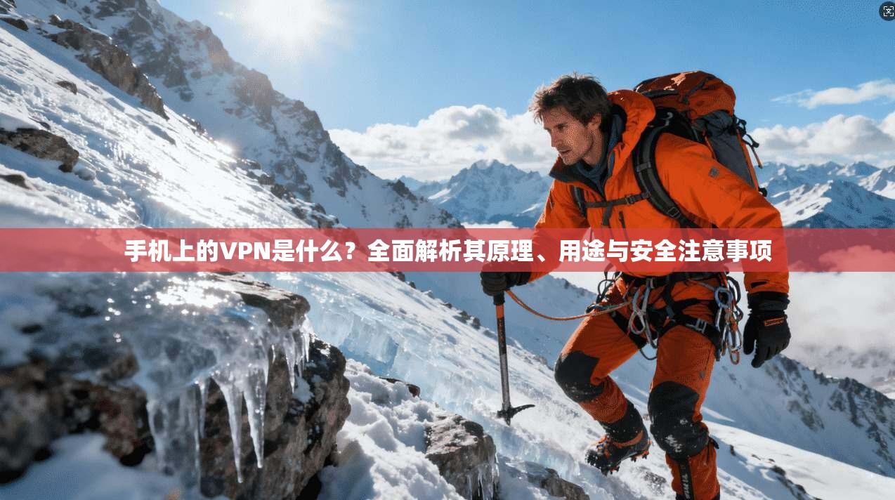 手机上的VPN是什么?全面解析其原理、用途与安全注意事项