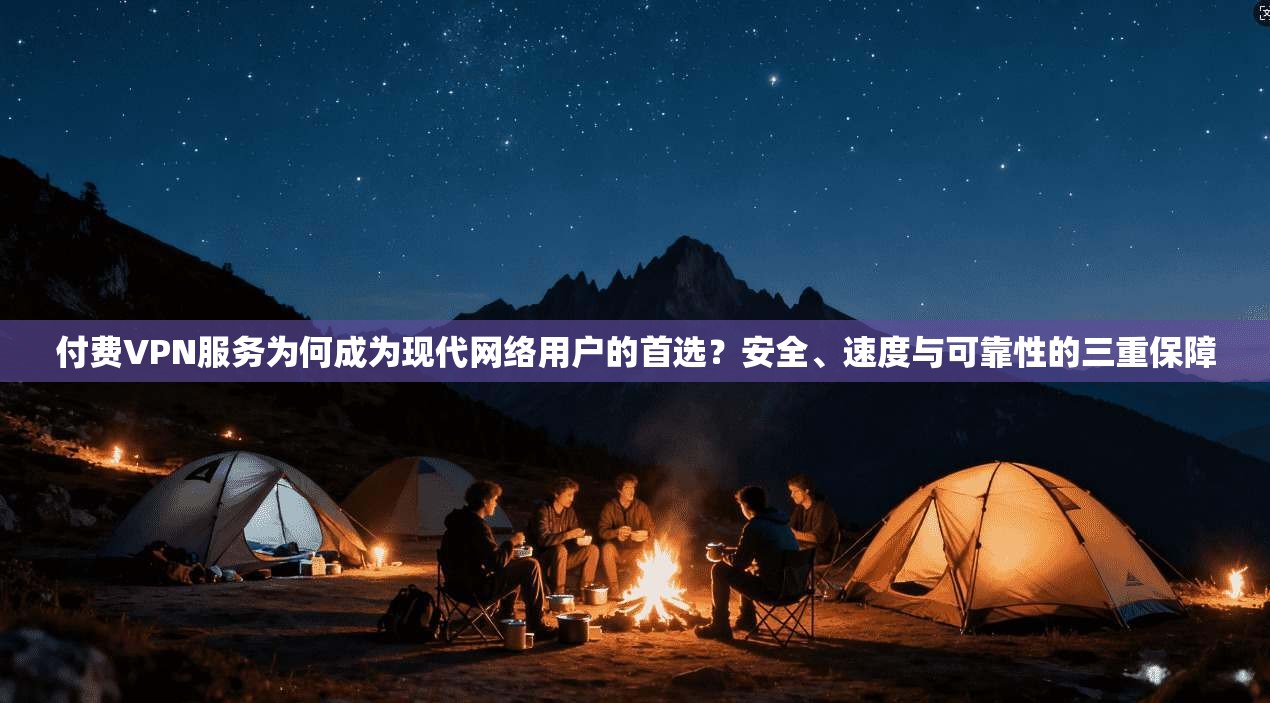 付费VPN服务为何成为现代网络用户的首选？安全、速度与可靠性的三重保障
