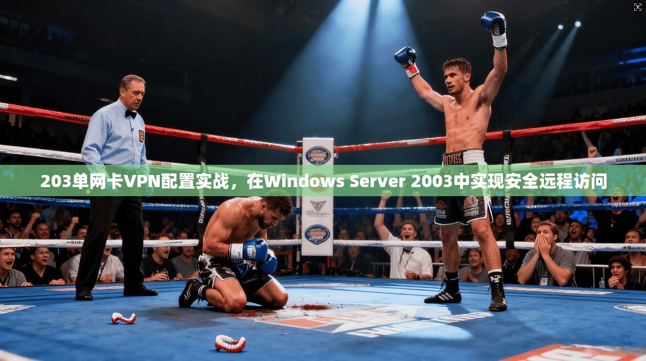 203单网卡VPN配置实战,在Windows Server 2003中实现安全远程访问