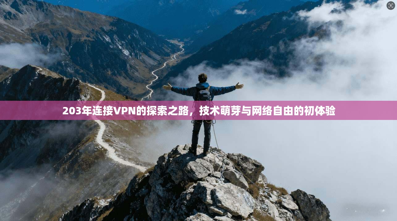 203年连接VPN的探索之路，技术萌芽与网络自由的初体验