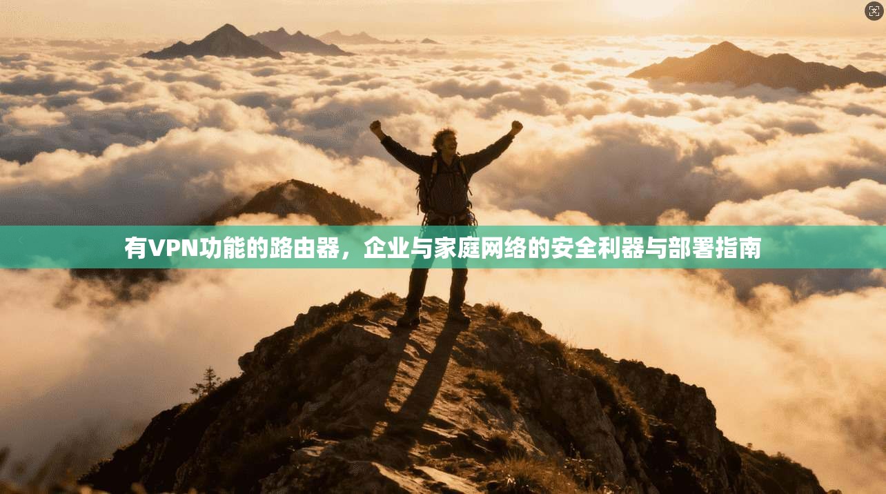 有VPN功能的路由器，企业与家庭网络的安全利器与部署指南