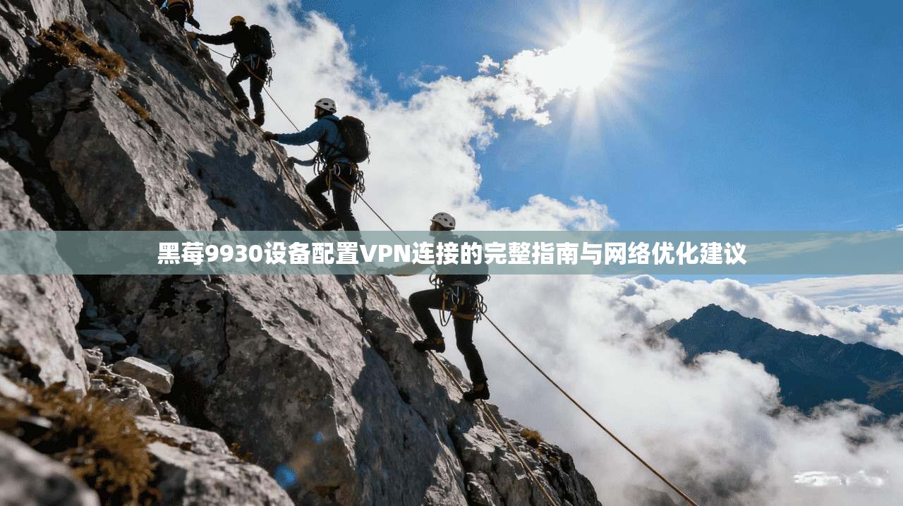 黑莓9930设备配置VPN连接的完整指南与网络优化建议