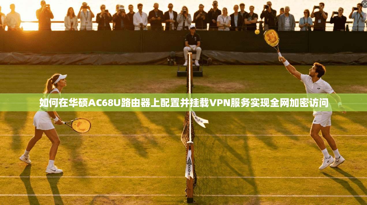 如何在华硕AC68U路由器上配置并挂载VPN服务实现全网加密访问