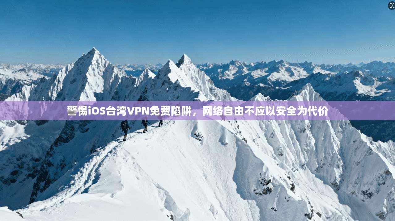 警惕iOS台湾VPN免费陷阱,网络自由不应以安全为代价