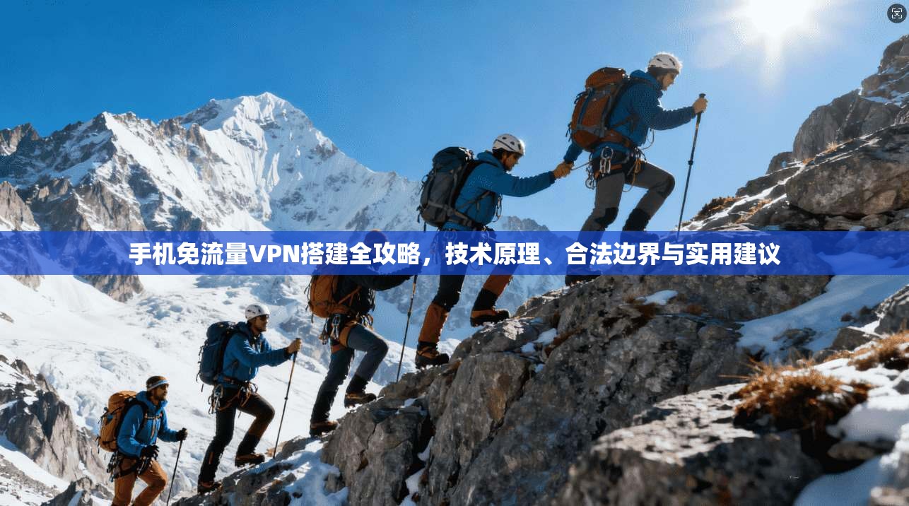 手机免流量VPN搭建全攻略，技术原理、合法边界与实用建议