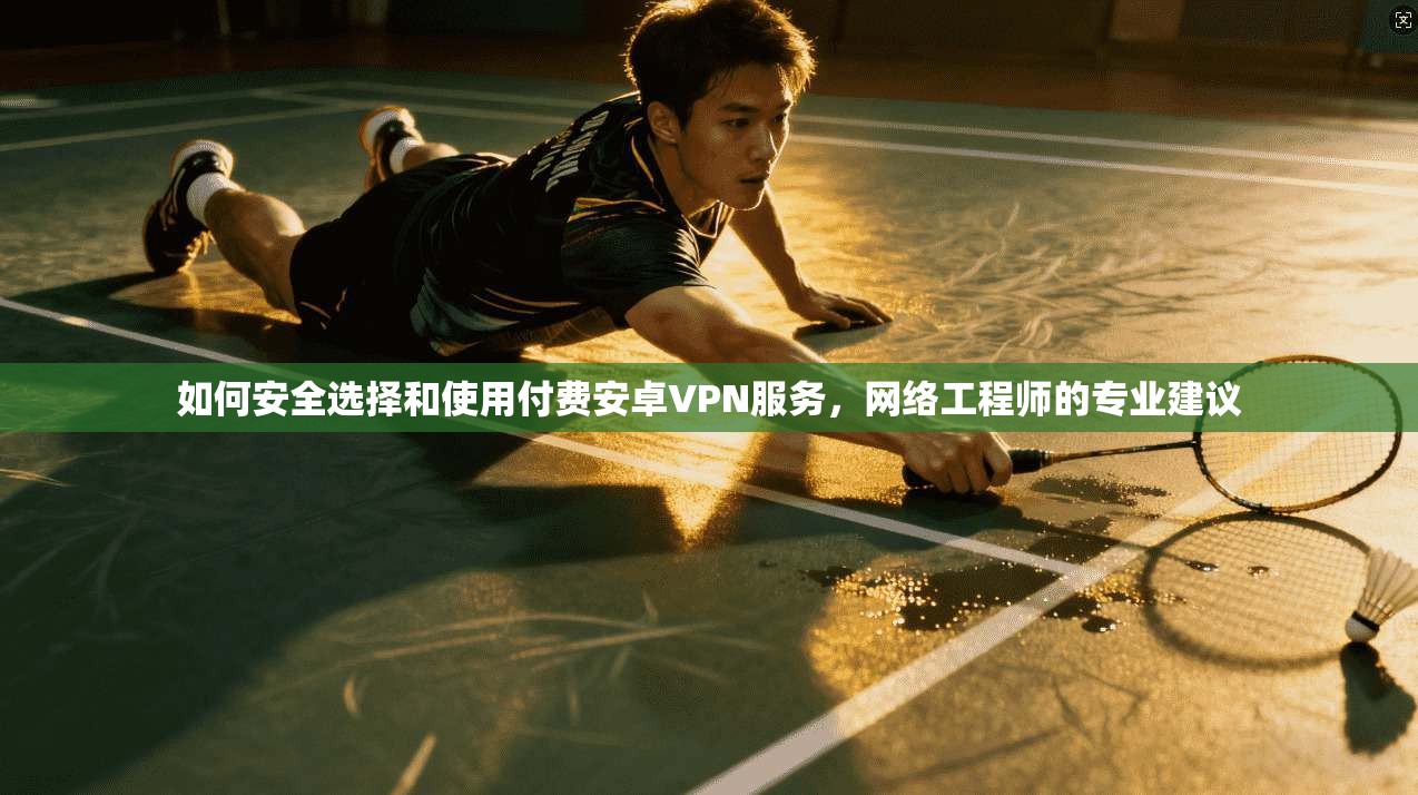 如何安全选择和使用付费安卓VPN服务，网络工程师的专业建议
