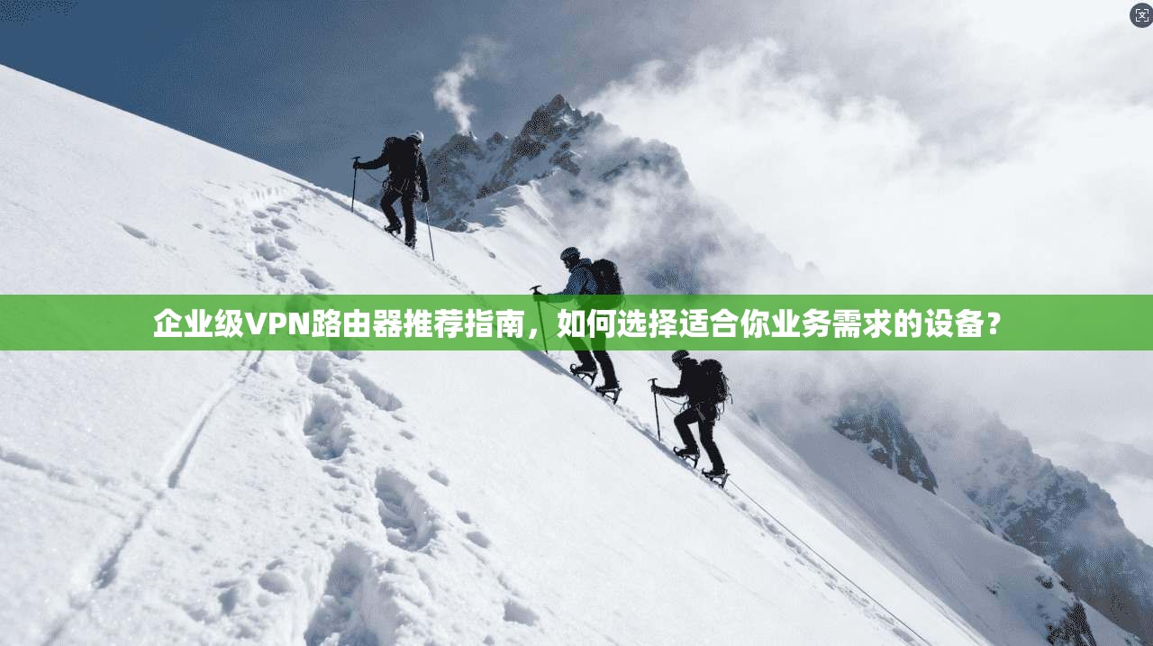 企业级VPN路由器推荐指南，如何选择适合你业务需求的设备？