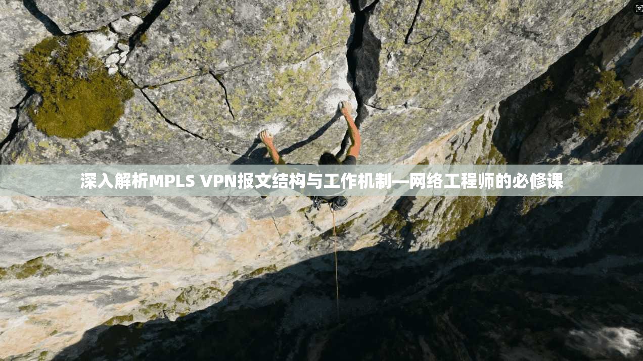 深入解析MPLS VPN报文结构与工作机制—网络工程师的必修课
