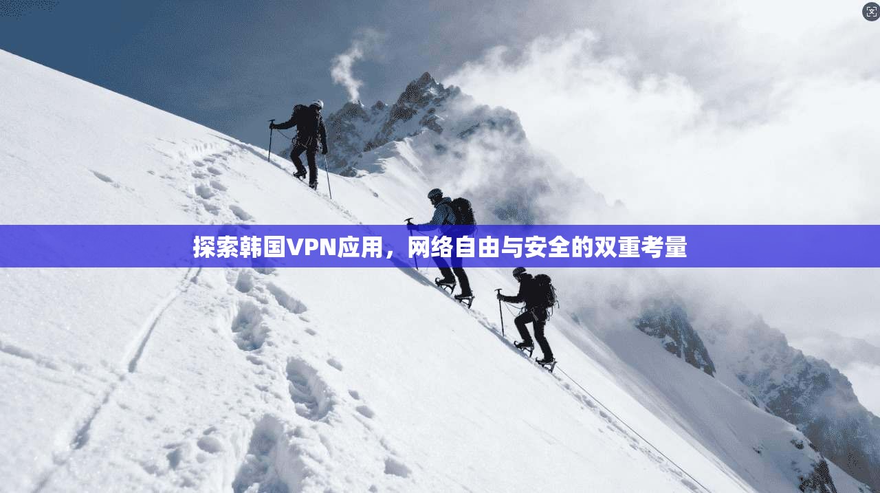 探索韩国VPN应用，网络自由与安全的双重考量