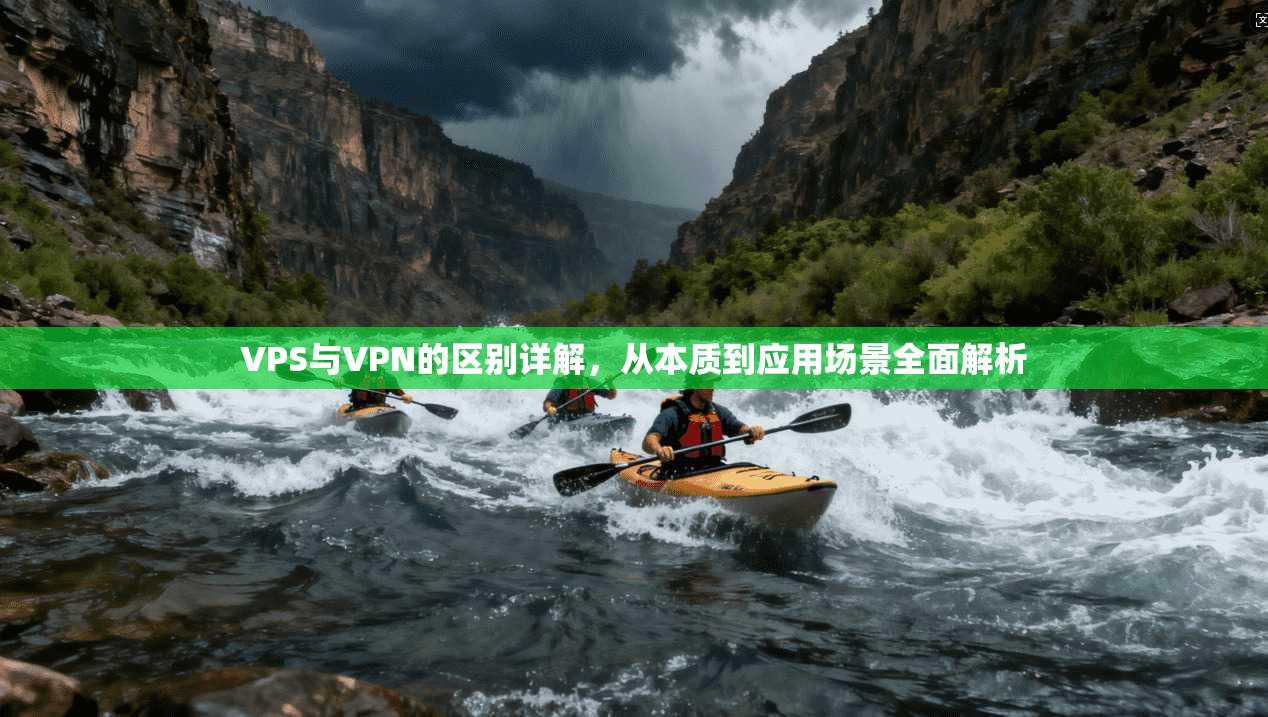 VPS与VPN的区别详解，从本质到应用场景全面解析