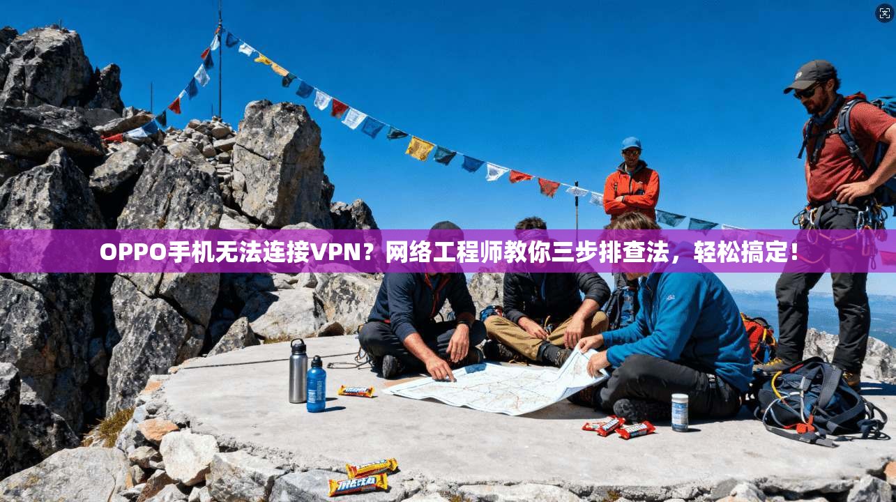 OPPO手机无法连接VPN？网络工程师教你三步排查法，轻松搞定！