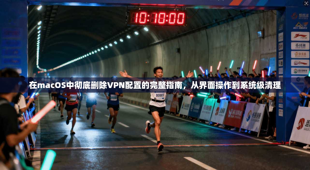 在macOS中彻底删除VPN配置的完整指南，从界面操作到系统级清理